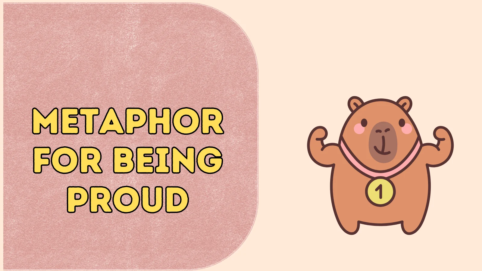 Metaphor for Being Proud
