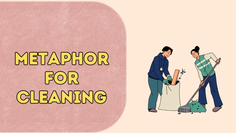 Metaphor for Cleaning