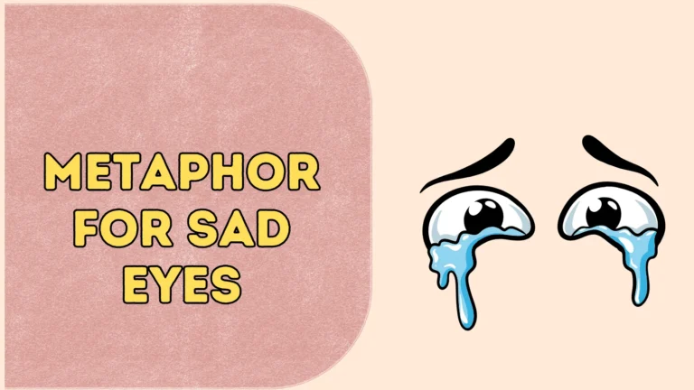 Metaphor for Sad Eyes